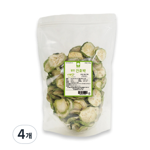 몸애조화 건호박, 250g, 4개