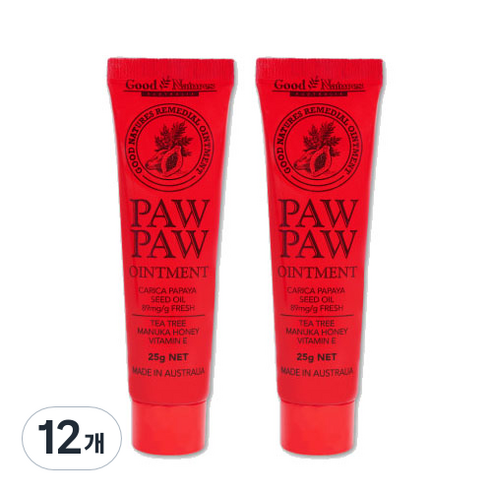 굿네이쳐스 포포 크림, 25g, 12개