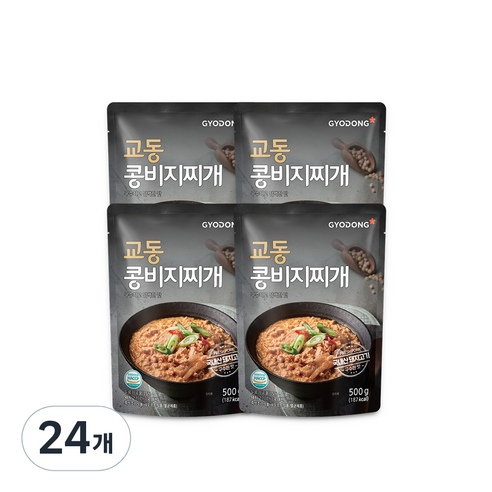 교동 콩비지찌개, 500g, 24개