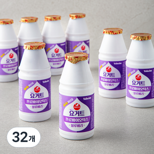 서울우유 요거트 프로바이오틱스 블루베리, 150ml, 8개입, 4개