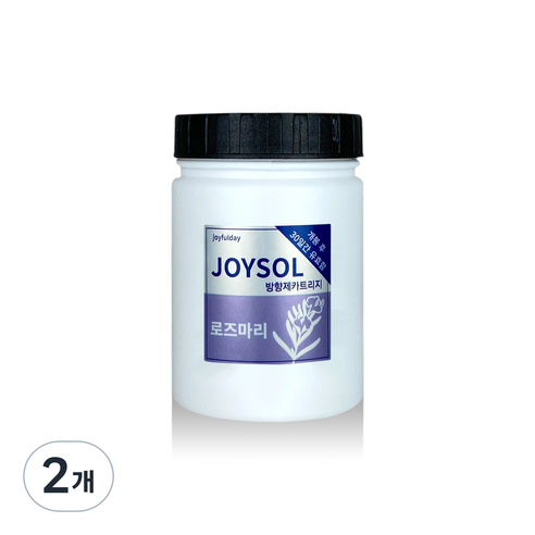 기분좋은날 방향제 카트리지 리필 로즈마리 소, 180g, 2개