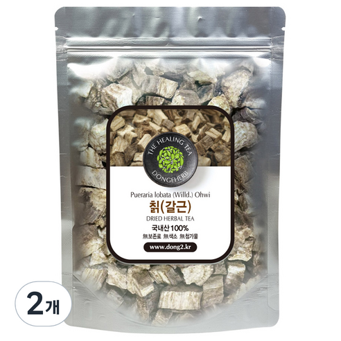 동이약초 칡 갈근, 250g, 2개