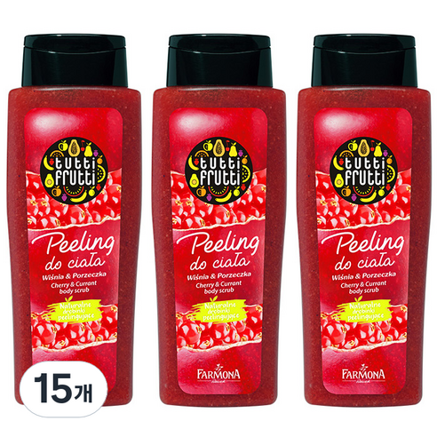 파모나 체리 커런트 크리미 워시 스크럽, 100ml, 15개