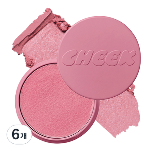 토니모리 치크톤 젤리 블러셔 3.5g, 6개, 06 버블핑크