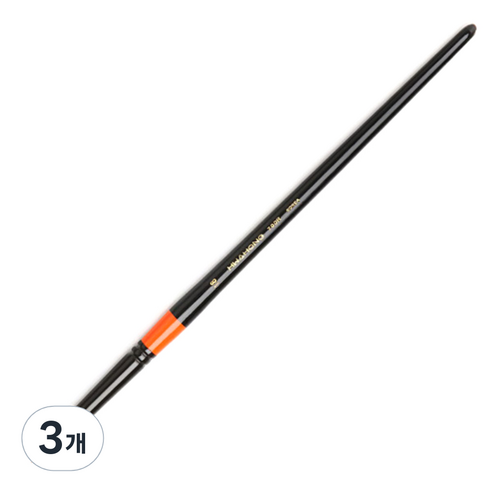 화홍산업 수채화붓 700, R 18호, 3개