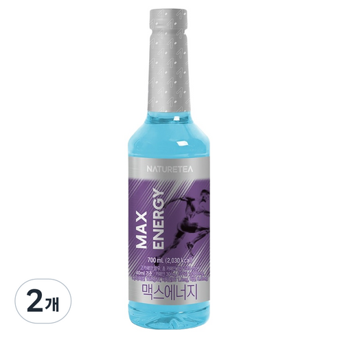네이쳐티 맥스 에너지 시럽, 2개, 700ml