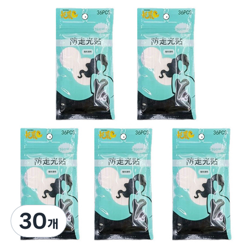 B0355 코메리 셔츠 벌어짐 가슴 노출 방지 테이프 스티커, 30개