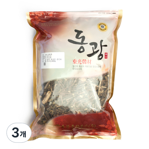 동광 국내산 칠해목, 600g, 3개