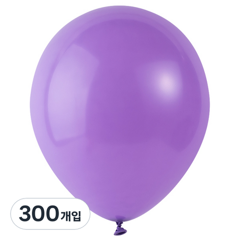파티팡 풍선 라운드 30cm, 라벤더, 300개입