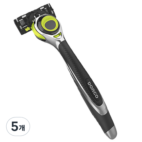 도루코 PACE 3D motion 면도기, 1개입, 5개