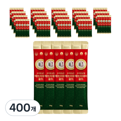 풍년보감 고려홍삼정 에브리데이 골드 홍삼스틱, 10g, 400개