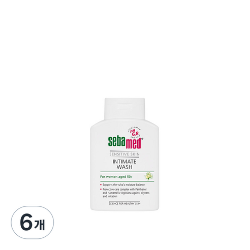 세바메드 인티메이트 워시(PH6.8), 200ml, 6개