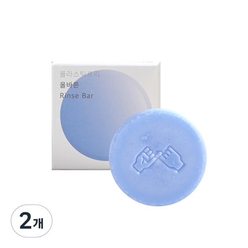 동구밭 올바른 린스바, 2개, 100g
