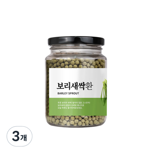 신선약초 보리새싹환, 180g, 3개