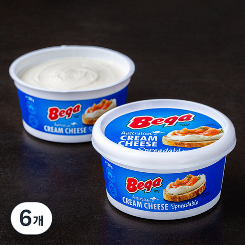 베가 크림치즈 스프레더블, 200g, 1개입, 6개