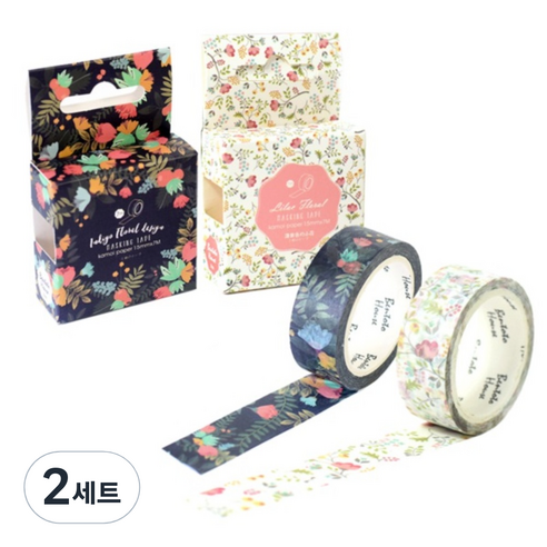 라이프포인트 마스킹 테이프 S1011 세트, S1011, S1020, 2세트