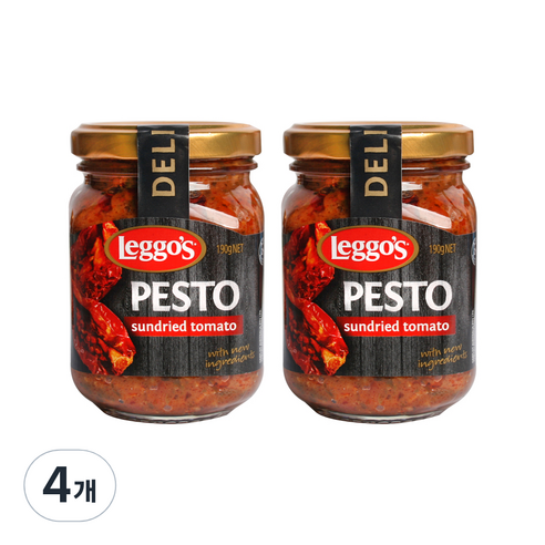 레고스 페스토 선드라이드 토마토 소스, 4개