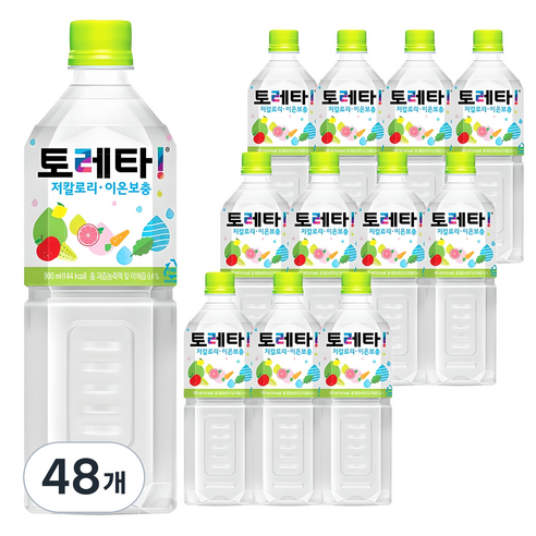 토레타 이온음료, 900ml, 48개