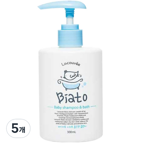 라꾸베 바이아토 소프트올인원클렌져, 300ml, 5개