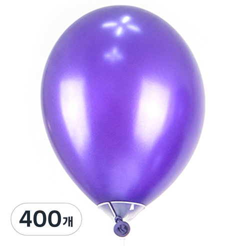 파티쇼 고급 펄 장식풍선 15cm, 퍼플, 400개