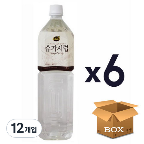 리치스 슈가시럽, 1.5L, 12개