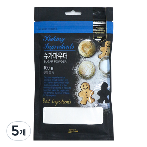 브레드가든 슈가파우더, 100g, 5개