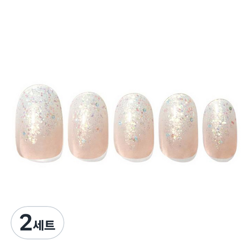 데싱디바 글레이즈 네일스티커 세트, 문릿, 2세트