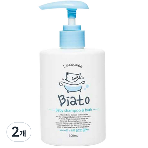 라꾸베 바이아토 소프트올인원클렌져, 300ml, 2개