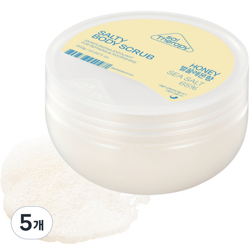 솔테라피 솔티 허니 바디스크럽, 300g, 5개