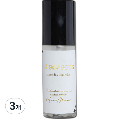 서틴시즌스 섬유탈취제, 70ml, 3개, 우디 그라스