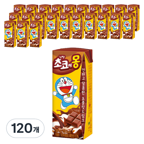 초코에몽, 190ml, 120개