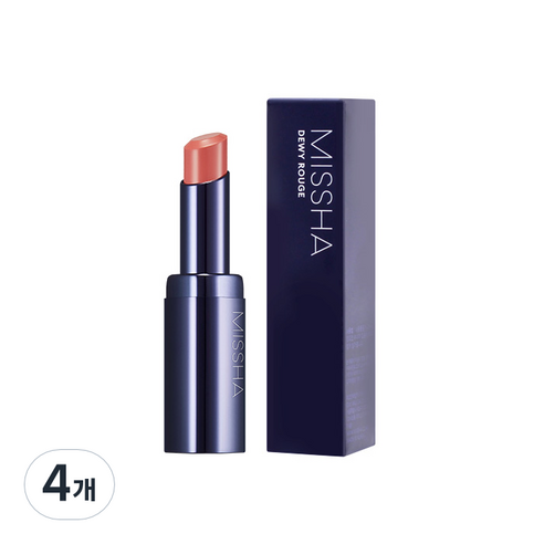 미샤 듀이 루즈 립스틱 3.3g, 쉬폰드레스, 4개