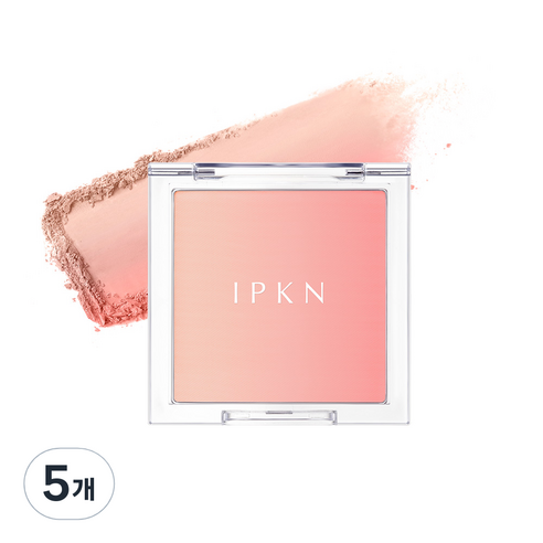 입큰 퍼스널 무드 레이어링 블러셔 9.5g, 1호(피치 드리즐), 5개