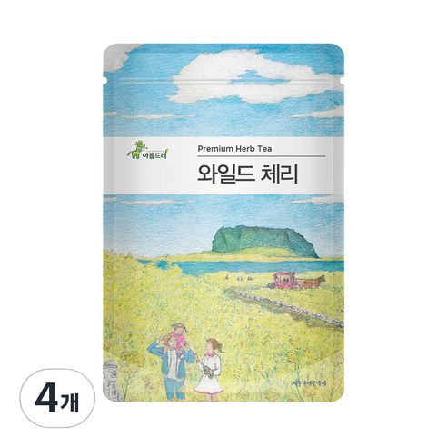 아름드레 삼각티백 와일드체리, 1.5g, 25개입, 4개