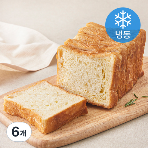 데니쉬 식빵 플레인 (냉동), 240g, 6개
