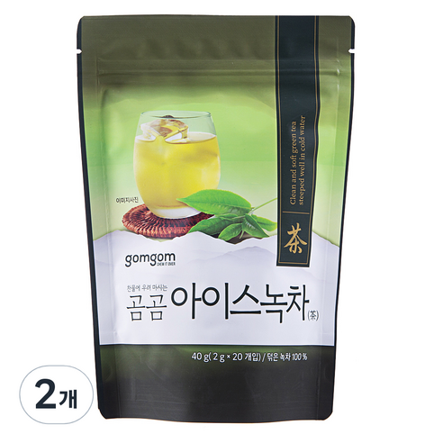 곰곰 아이스 녹차, 2g, 2개, 20개입
