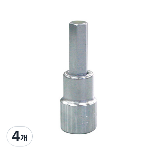 토네 육각비트 소켓렌치 3H-05 5mm, 4개