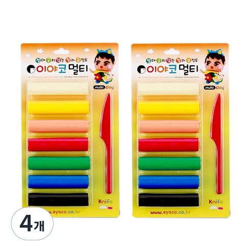 이야코 멀티 칼라 유토, 7색, 4개