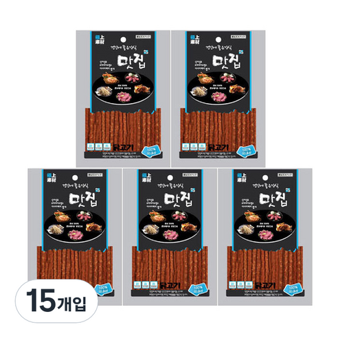 극상소재 애견 애묘겸용 건강에 좋은간식 맛집, 닭고기, 100g, 15개