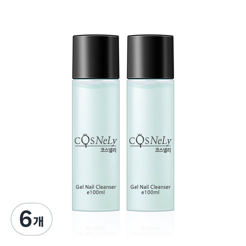 코스넬리 젤네일 클렌저, 100ml, 6개