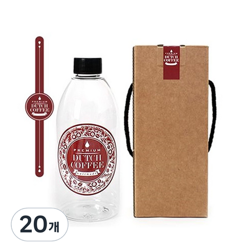 DP500 페트병 패키지 SET 옵션 6, 500ml, 20개
