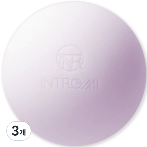 인트로미 EB5 실리콘 싱글 마사지볼 M8520, 라일락브리즈(M85202), 3개