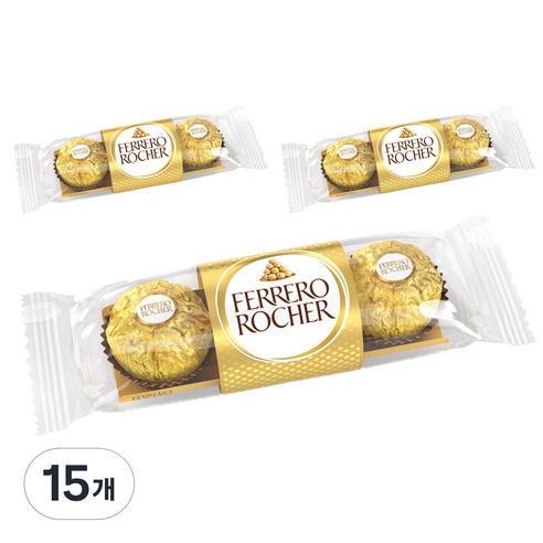 페레로로쉐 초콜릿 3p, 38g, 15개