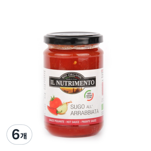 유기농 수고 알 소스, 280g, 6개