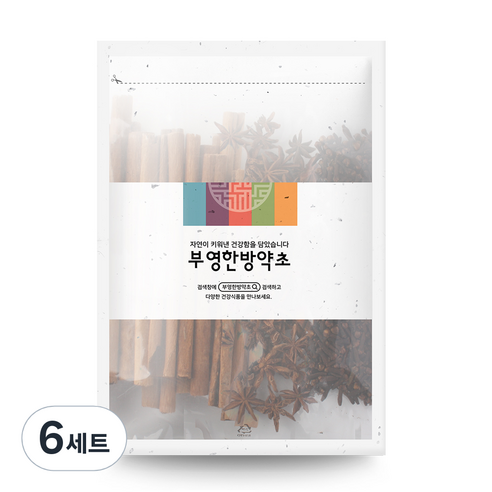 부영한방약초 뱅쇼만들기 키트, 150g, 6세트