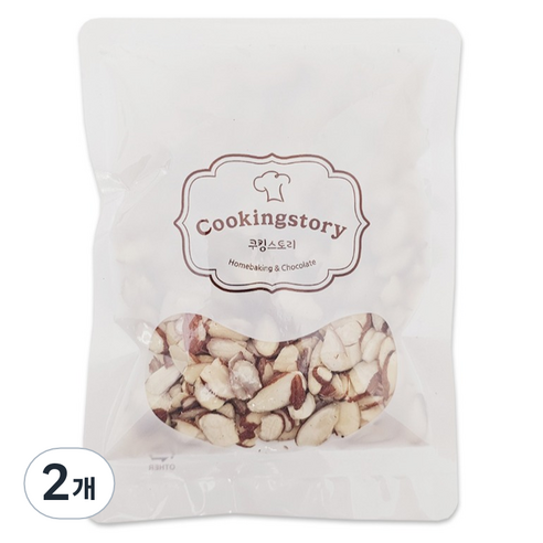 쿠킹스토리 아몬드 슬라이스, 200g, 2개
