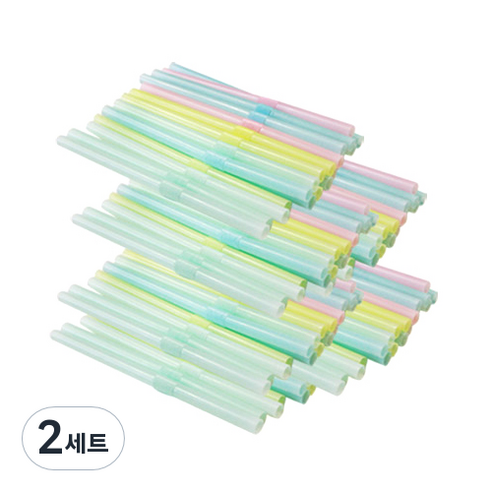 아가프라 16cm 일회용빨대 1000p, 2세트, 랜덤 발송