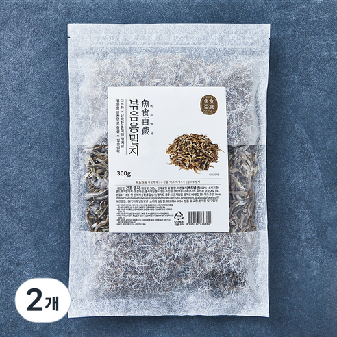 어식백세 멸치 볶음용, 300g, 2개