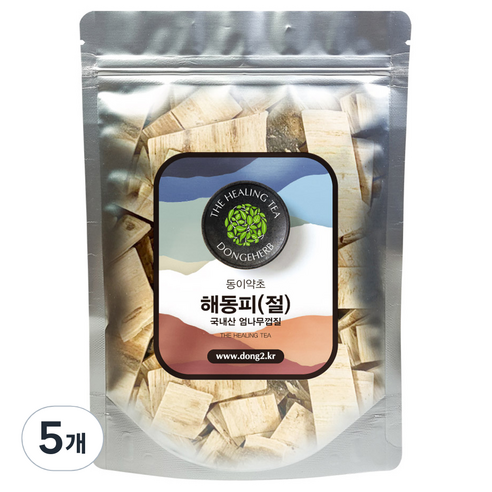 동이약초 국내산 해동피 절 엄나무껍질, 150g, 5개