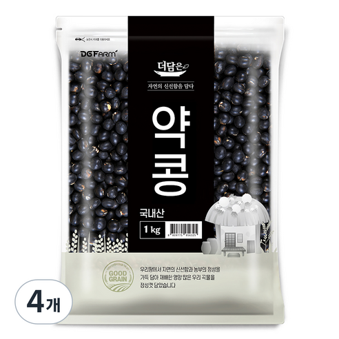 더담은 국산 약콩, 1kg, 4개